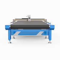 Machine de découpe à couteau oscillant Suke CNC automatique avec PLC, logiciel Ruida, zone de travail 1600x2500mm, pour tissu, cuir, papier, 50mm