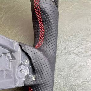 Volants en fibre de carbone noire pour Volkswagen VW <span class=keywords><strong>Golf</strong></span> 7 MK7 Golf7.5 ID5 ID6 ID7 GTI GTR Tiguan Passat - Product Image 3