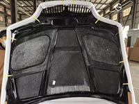 Pièces de tuning pour l'extérieur de la voiture E46, capot moteur, série 3 E46 coupé berline, calandre avant en fibre de carbone, capot pour BMW E46