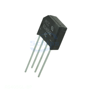 RS405GL-BP Electronics Component Diodes Authorized Distributor 4-SIP, RS-4L BRIDGE RECT 1PHASE 600V 4A RS-4L - Product Image 1