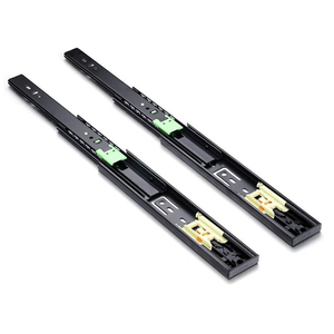 Hot Bán Phục Hồi Đẩy Mở Đầy Đủ Mở Rộng Đường Ray Cho Đồ Nội Thất Jieyang Bóng Mang Trượt - Product Image 3