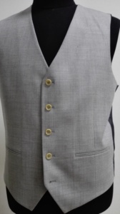 <span class=keywords><strong>Costume</strong></span> gris en laine <span class=keywords><strong>sur</strong></span> <span class=keywords><strong>mesure</strong></span> pour les garçons d'honneur, cérémonie de mariage - Product Image 5