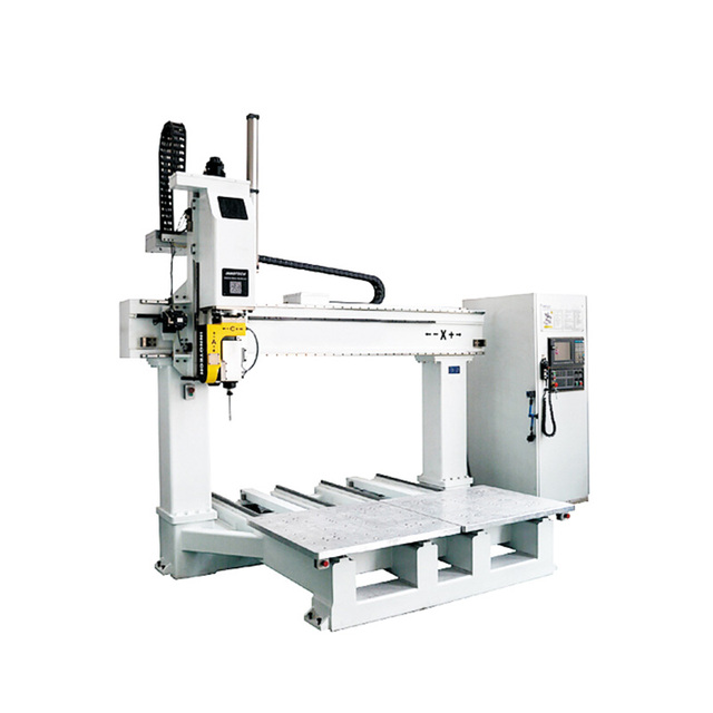 TJ-3216 Five Axis Linkage Machining Center Premium 5 Axis CNC Wood Router Single Spindle 11KW Factory Best