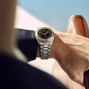 Reloj GMT 24H para Hombre con Bisel Giratorio, Visualización de Fecha, Correa de Acero Inoxidable, Reloj de Pulsera Mecánico Automático para Longinesing - Product Image 3