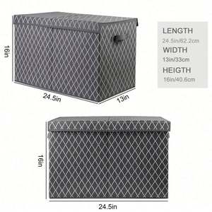 Nouvelle conception, service personnalisé, organiseurs de rangement pour jouets pliables pour enfants avec poignées durables - Product Image 6