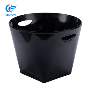 Grande capacità 10 litri <span class=keywords><strong>vino</strong></span> contenitore di Champagne rotondo in <span class=keywords><strong>plastica</strong></span> secchi di ghiaccio Logo personalizzato - Product Image 1