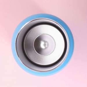 Vaso térmico de acero inoxidable de 16 oz con doble pared, efecto brillante, para sublimación, con tapa y pajita, ideal para fiestas, con aislamiento térmico. - Product Image 3