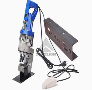 <span class=keywords><strong>JP60</strong></span> 60*60mm Construcción Perforadora rápida Máquina de perforación Máquina de corte de acero de canal eléctrico hidráulico portátil - Product Image 3