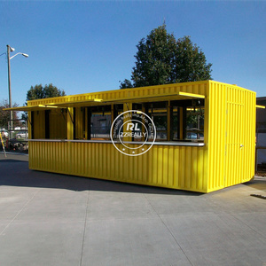 2025 20 Container Container chiosco prefabbricato piscina 20ft 40ft Container Coffee Shop - Product Image 5
