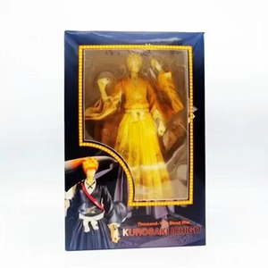 Figura de Anime <span class=keywords><strong>Bleach</strong></span> de HESPER de 33 cm, Figura de Acción de Kurosaki Ichigo con Dos Cabezas y Manos Intercambiables, Figura Coleccionable de PVC del <span class=keywords><strong>Manga</strong></span> - Product Image 6