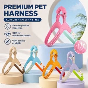 Arnés de Poliéster para Perro, Ecológico, Duradero, Personalizado, Tipo Silla de Montar, Arnés de Lujo para Perros de Raza Pequeña y Mediana - Product Image 1