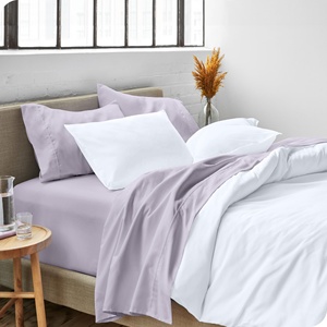 Ensemble de <span class=keywords><strong>literie</strong></span> 3 pièces, poche profonde, extra doux, double brossage, 1800 fils, résistant à la décoloration, en microfibre - Product Image 4