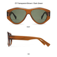 Sunlook OEM&ODM Lunettes de soleil classiques vintage de luxe, mode unisexe, design personnalisé, tendance