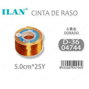 ริบบิ้นผ้าซาติน 5.0 ซม. 25 หลา ดอร์ดาโด้ D36 - Product Image 3