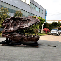 Zigong-figuras de dinosaurios de China, esqueleto de dinosaurio, estatuas t-rex