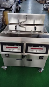 Best Price Gas / Electric / Gas Heating Power 2 tank Chicken Potato Chips Deep <strong>Fryer</strong> <strong>Machine</strong> - Product Image 2