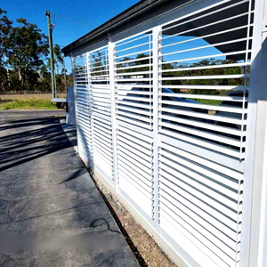 <span class=keywords><strong>Volets</strong></span> extérieurs pliants sur mesure en aluminium, <span class=keywords><strong>volets</strong></span> de porte extérieurs, <span class=keywords><strong>volets</strong></span> de plantation avec serrure pour la vente en gros - Product Image 3