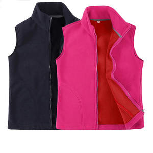 Gilet <span class=keywords><strong>Casual</strong></span> da <span class=keywords><strong>uomo</strong></span> in pile polare con gilet da esterno Plus Size con Design senza maniche e chiusura a cerniera per l'inverno - Product Image 2