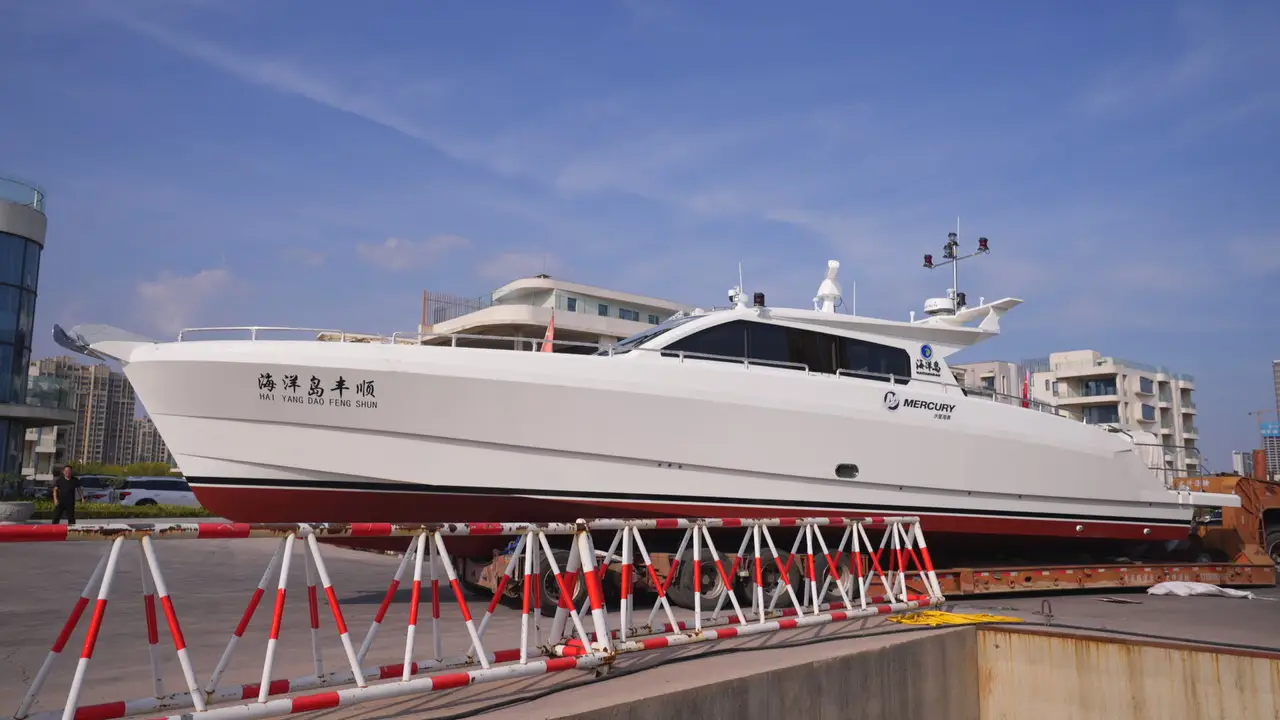 17m Yachts en aluminium bateaux de croisière de luxe Pour les rassemblements et le divertissement en mer