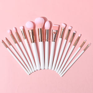 Kit <span class=keywords><strong>de</strong></span> 15 Pinceaux <span class=keywords><strong>de</strong></span> Maquillage Professionnels Personnalisables Marque Blanche – Poudre et Fond <span class=keywords><strong>de</strong></span> Teint <span class=keywords><strong>Compact</strong></span> et Portable - Product Image 1