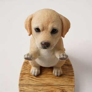 Sevimli köpek cep telefon tutucu reçine Smartphone masaüstü tutucu hayvan cep telefon tutucu tüm cep telefonları telefonları için uygun - Product Image 3