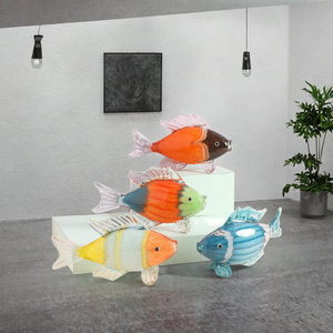 <span class=keywords><strong>ตู้</strong></span>วางทีวีทำมือจากกระจกเคลือบลายอาร์ตเดโคแบบรักษ์โลก พร้อมลวดลายแนวตั้ง ของตกแต่งบ้านเสริมโชคลาภ - Product Image 3