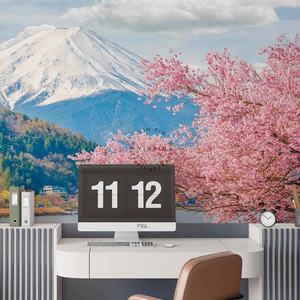 Japón <span class=keywords><strong>Monte</strong></span> <span class=keywords><strong>Fuji</strong></span> Sakura vista 3D pelar y pegar papel tapiz para <span class=keywords><strong>restaurante</strong></span> - Product Image 2