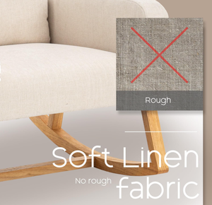 <span class=keywords><strong>Fauteuil</strong></span> à bascule de haute qualité <span class=keywords><strong>pour</strong></span> la crèche, <span class=keywords><strong>fauteuil</strong></span> à bascule rembourré en lin, <span class=keywords><strong>fauteuil</strong></span> à bascule rembourré <span class=keywords><strong>pour</strong></span> le salon - Product Image 6