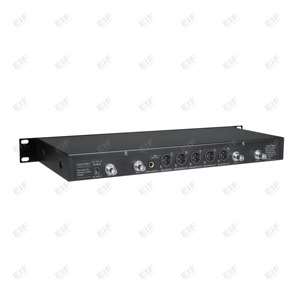 Micrófonos inalámbricos UHF profesionales de cuatro canales con bodypack dinámico - Product Image 4