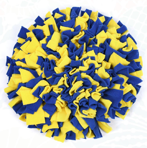 Alfombra Olfativa Redonda Compacta para Perros y Gatos, Alfombra Interactiva para Perros, Alfombra Olfativa Redonda Pequeña para Perros - Product Image 2