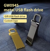 128GB kustom USB Flash drive massal murah logam kartu memori Disk 32GB 64GB 16GB 8GB 256GB Promosi pena USB 2.0 antarmuka baru