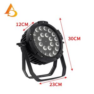 Projecteur LED PAR 24x18W RGBWA UV 6-en-1 en aluminium avec DMX - Product Image 6