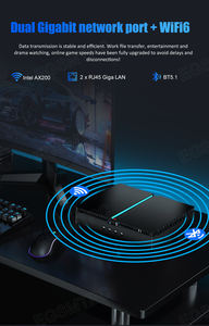 Mini Computadora Eglobal de 14ª Generación con Potente Procesador Intel Core <span class=keywords><strong>I9</strong></span>-14900F, Tarjeta Gráfica Nvidia RTX 4070 de 12 GB, 24 Núcleos, 4 Pantallas, 8K, Mini PC para Juegos - Product Image 6