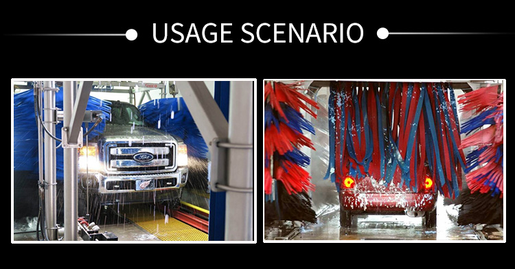 High Elasticity And Flexibility Car Wash Brush Roller With EVA Foam