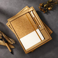 Set de Regalo de Cuaderno A5 Personalizado con Bolígrafo, Cuaderno de Tapa Dura de Cuero PU con Puntos, Set de Regalo con Caja para Bolígrafo para Oficina y Negocios