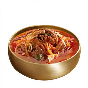 Knock Knock Repas prêt à consommer Soupe coréenne épicée au bœuf, bouillon de côtes désossées, saveur traditionnelle de côtes courtes, longue conservation, riche et instantané - Product Image 1