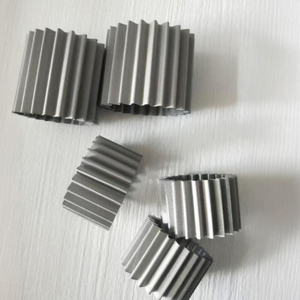 304 thép không gỉ máy nén lạnh lọc hình sóng gấp lưới lọc kim loại loại lọc xi lanh - Product Image 6