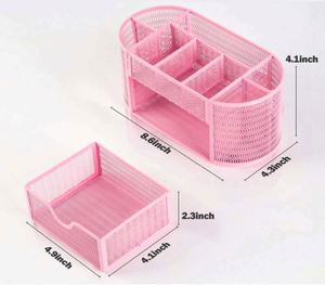 Organizador de Escritorio Metálico con Cajón Deslizante para Maquillaje, Suministros de Oficina para el Hogar, el Más Popular - Product Image 3