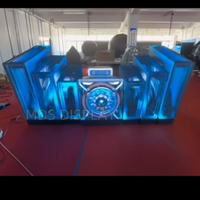 Écran mural vidéo LED personnalisé 4K HDR10+ pour salles de karaoké, bars, discothèques et cabines de DJ - Utilisation en intérieur