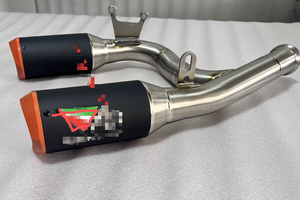 Para <span class=keywords><strong>KTM790</strong></span> DUKE 890 DUKE titanio bajo escape tial - Product Image 4