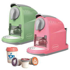 Juego de simulación para niños, <span class=keywords><strong>cafetera</strong></span> de cápsula doméstica, electrodomésticos de cocina, juego de juguetes para niñas, venta al por mayor - Product Image 1