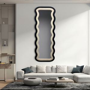 Espejo Decorativo de Cuerpo Entero de Diseño Moderno Personalizado de 120X40 para Hotel, Hogar, Estilo Art Deco, Espejo de Vidrio de Cuerpo Entero - Product Image 4