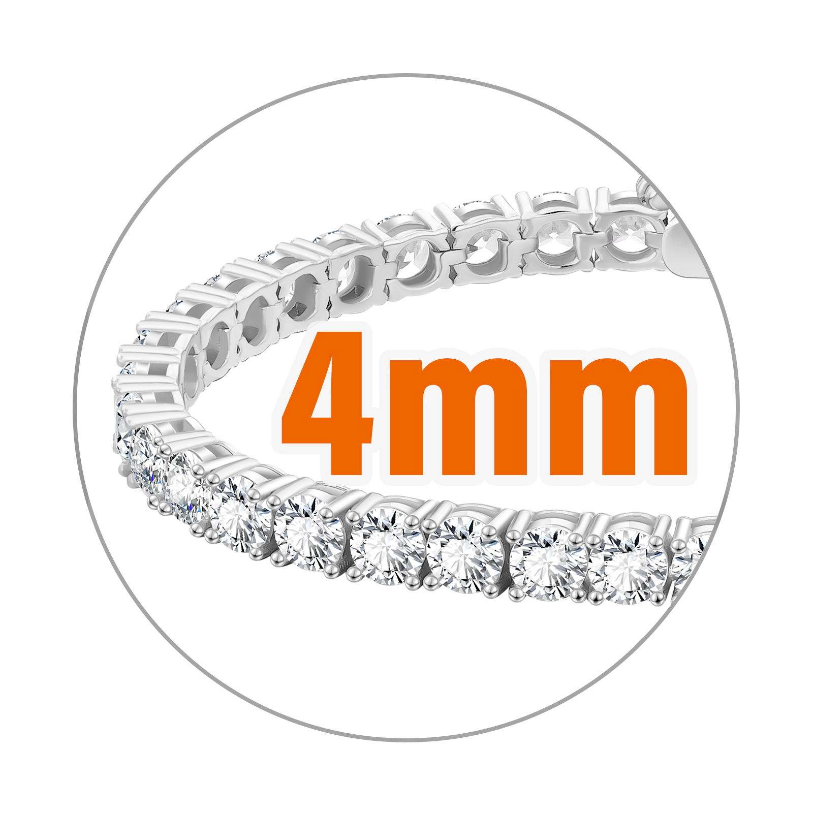 4mm Silver