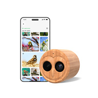 Caméra de surveillance des oiseaux sans fil Willfine, caméra intelligente pour la surveillance des oiseaux dans la cour, 4K, Wifi 2,4/5 GHz, mangeoire à oiseaux avec caméra, alimentée par énergie solaire, expert en oiseaux