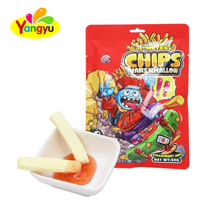 <span class=keywords><strong>Chips</strong></span> <span class=keywords><strong>Monster</strong></span> en forme de frites, directement de l'usine, avec sauce à la confiture de fraises - Product Image 1