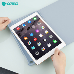 Coteci không dây máy tính bảng bàn phím trường hợp từ chia RGB Backlit ánh sáng Tương thích iPad 7 Air Pro 11 <span class=keywords><strong>10</strong></span>.9 inch 2021 iPad Pro USB - Product Image 2