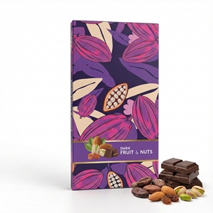 Waterproof 3 Side <b>Seal</b> Back <b>Seal</b> Heat <b>Seal</b> Chocolate Bar Pillow Packaging <b>Bags</b> Food Grade - Product Image 1