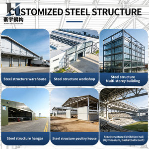 Huanyu China, Edificio Prefabricado, Taller, Almacén, Material de Construcción, <span class=keywords><strong>Iglesia</strong></span> Prefabricada, Estructura de Acero - Product Image 6