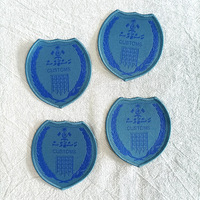 Badges brodés faits main personnalisés avec support pour tissu tissé pour chapeaux - Motifs fleurs, alphabet et cœurs