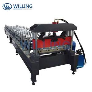 Máquina formadora de rollos de acero automática Hangzhou China Techo esmaltado/Azulejo/Paneles de puertas Sistema de control PLC Certificación CE Nuevo